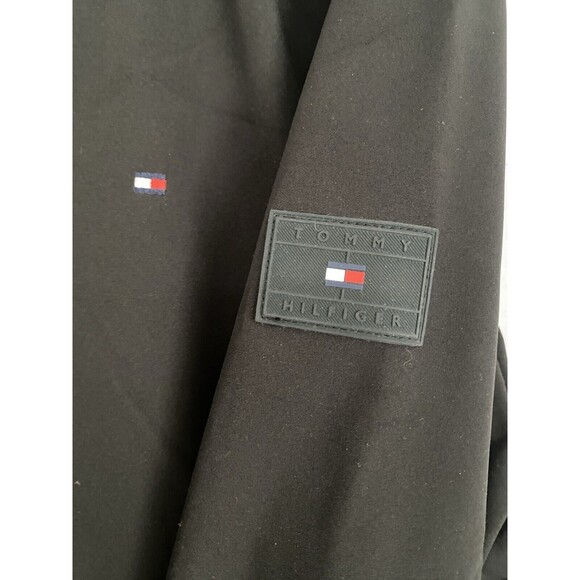 Men's Tommy Hilfiger Lightweight Jacket Black Size Large Full Zip NWT - Picture 7 of 8